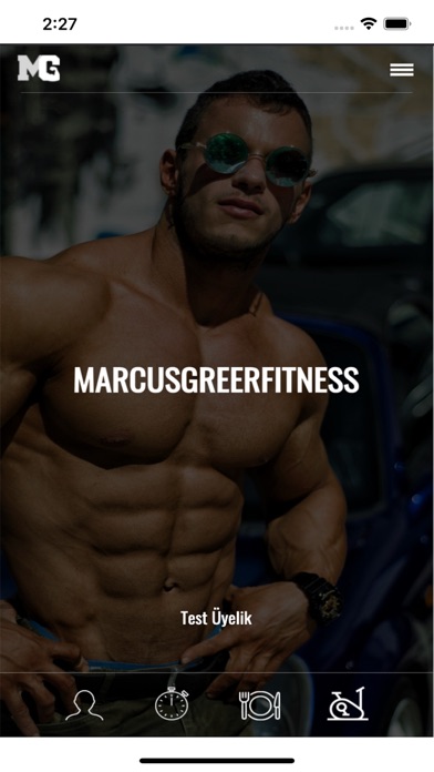 MG Fitness Screenshot