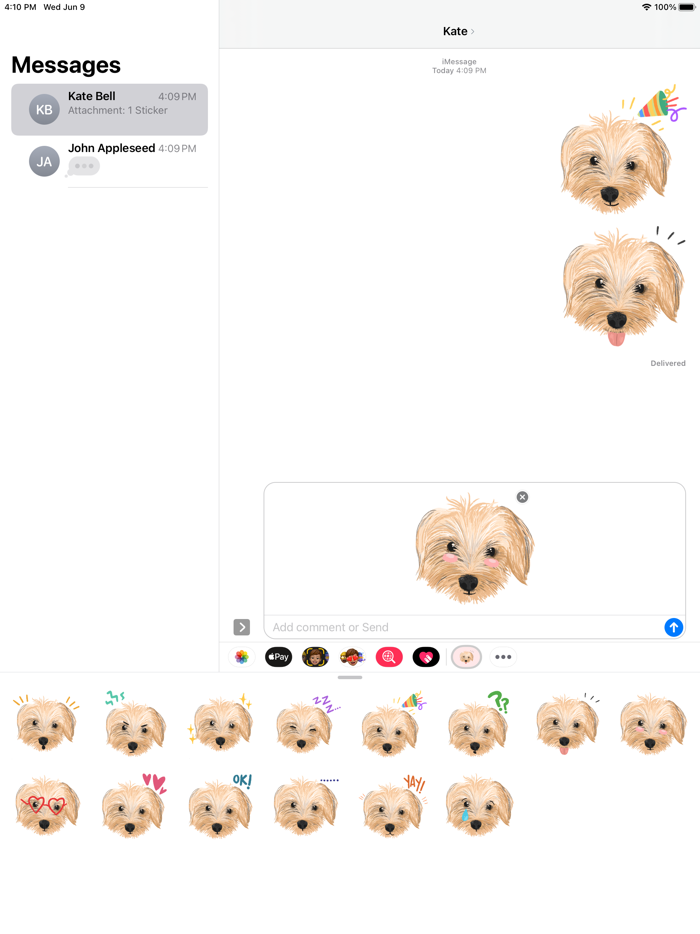 Yorkie Stickers
