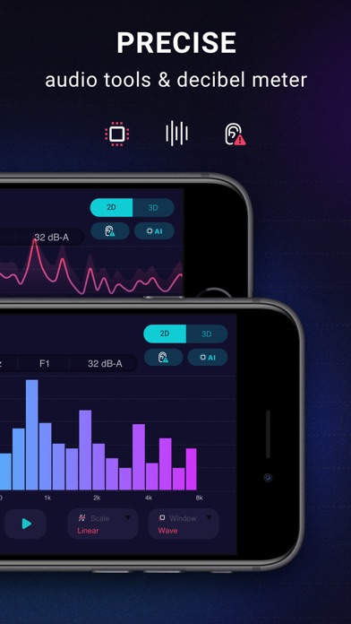 Spectrum Analyzer: Sound Wave Screenshot