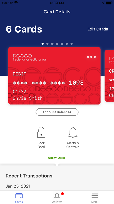 Desco MyCard screenshot 2