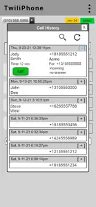 TwiliProPhone screenshot #3 for iPhone
