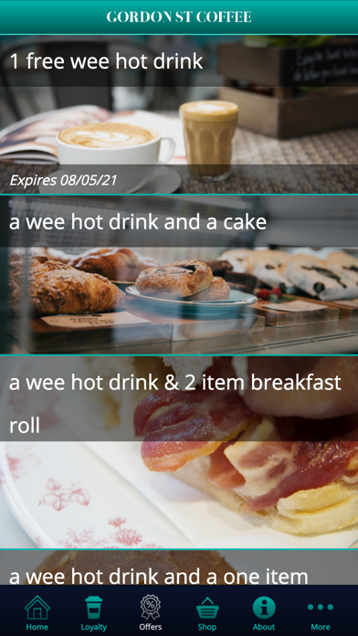 Gordon St Coffee Screenshot