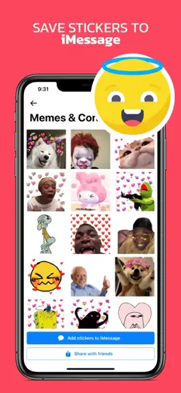 Game screenshot Stickster for Messages apk