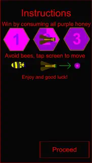 purple honey - arcade game iphone screenshot 1