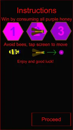 Purple Honey - Arcade Game iPhone image 1