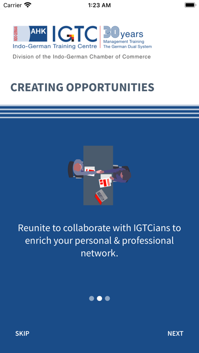 IGTC Reconnect Screenshot