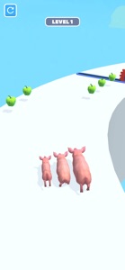 Pig Run 3D screenshot #3 for iPhone