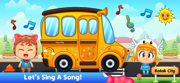 Wheel On The Bus - Kids Song