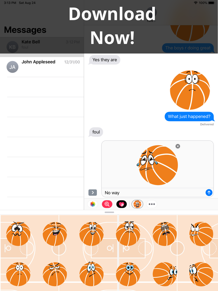 Basketball GM Emojis Ball Star