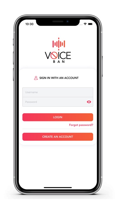 Voiceban Screenshot
