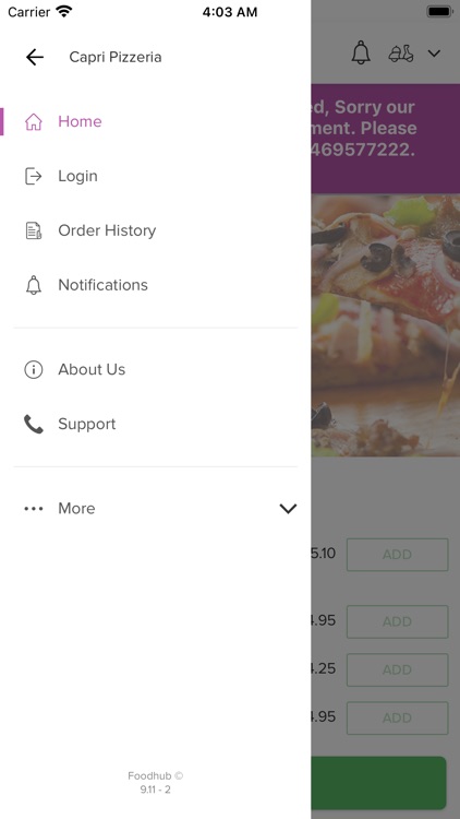Capri Pizzeria. screenshot-4
