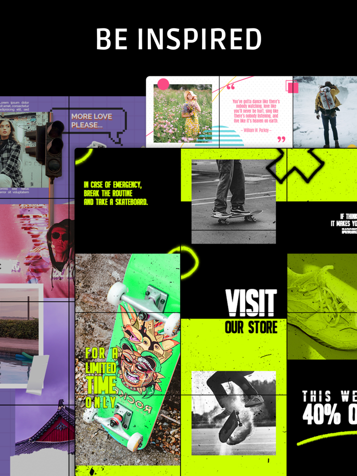 Split Pic Add Grid On Photo