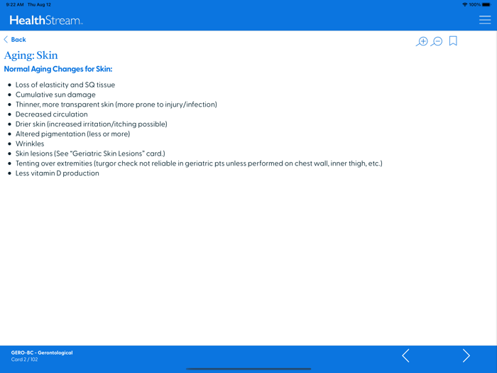 HealthStream Cert Prep