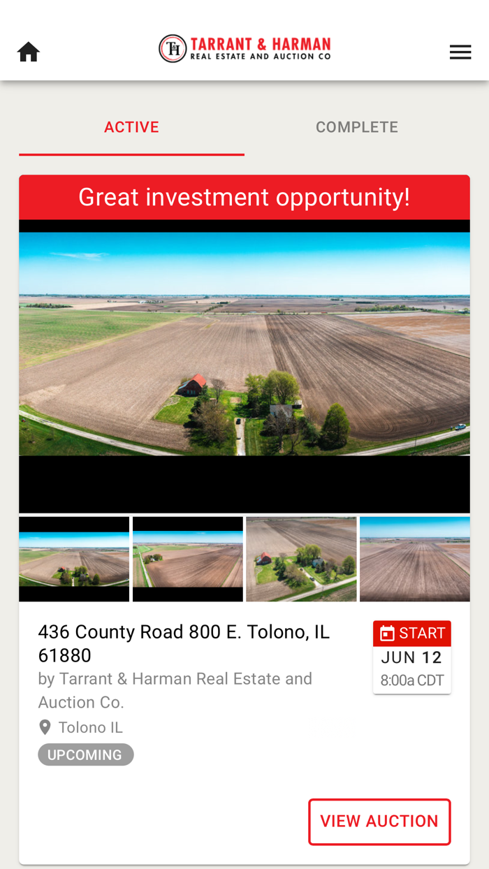 TH Real Estate  Auction