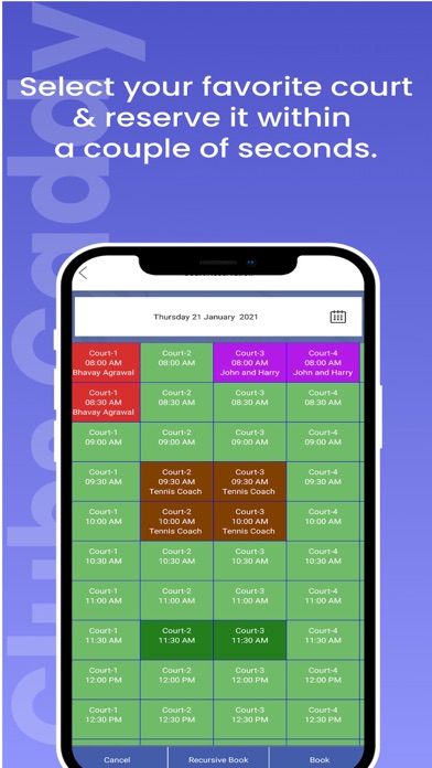 Clubs Caddy Screenshot