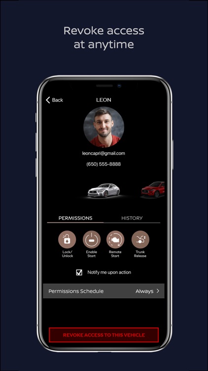 Infiniti Virtual Key screenshot-4