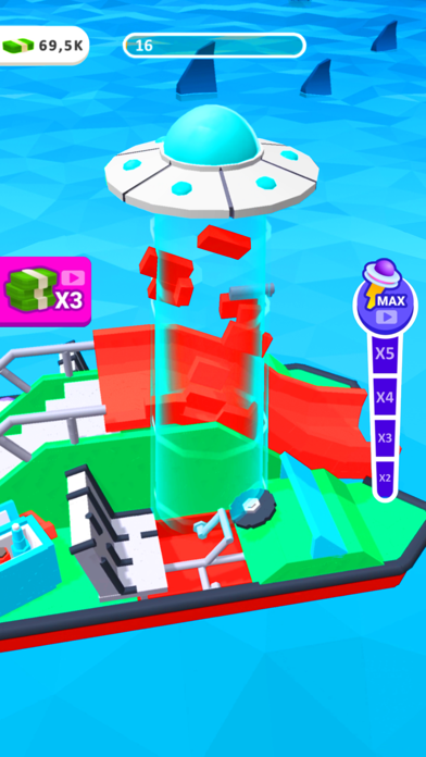 UFOMoney: Planet Eating Game Screenshot