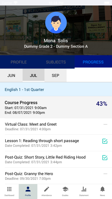St. Nicholas De Myra School Screenshot