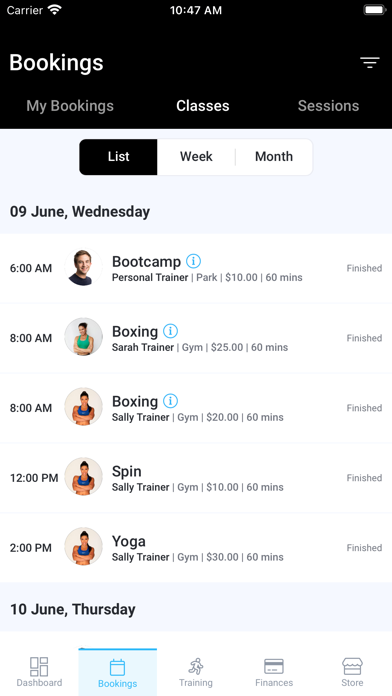 Bodied Bootcamp Screenshot