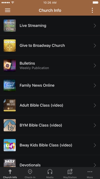 Broadway Church of Christ Screenshot