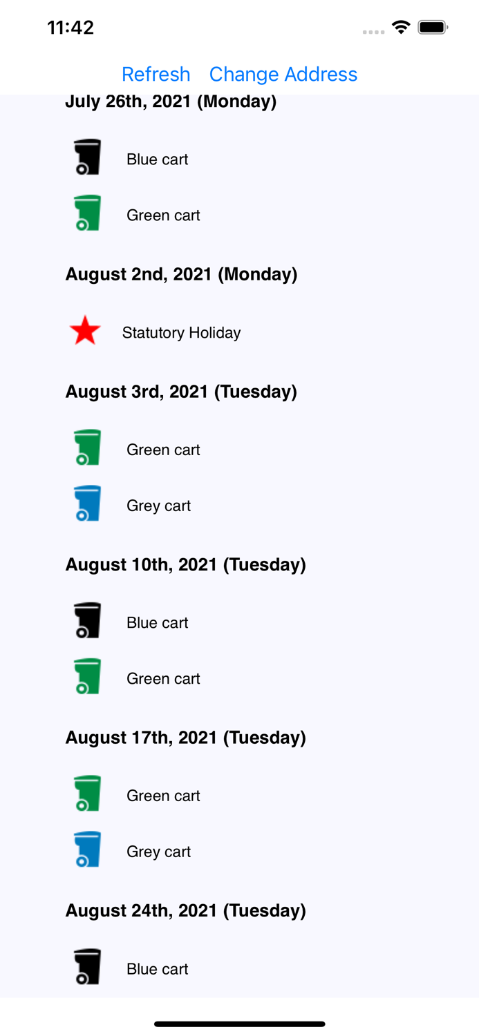 Vancouver Area Garbage Collect
