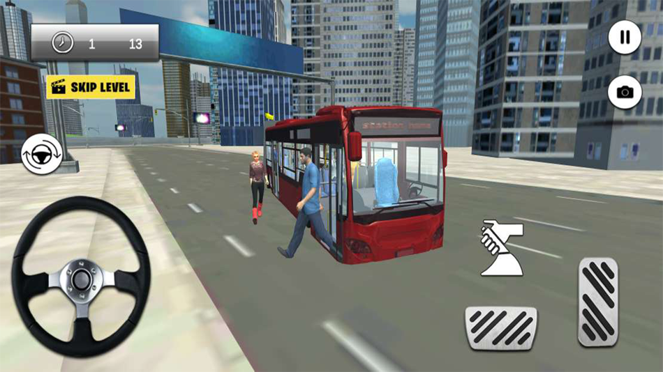 #3. Metro Bus Parking Game 3D (iOS) 由: yasir yasin
