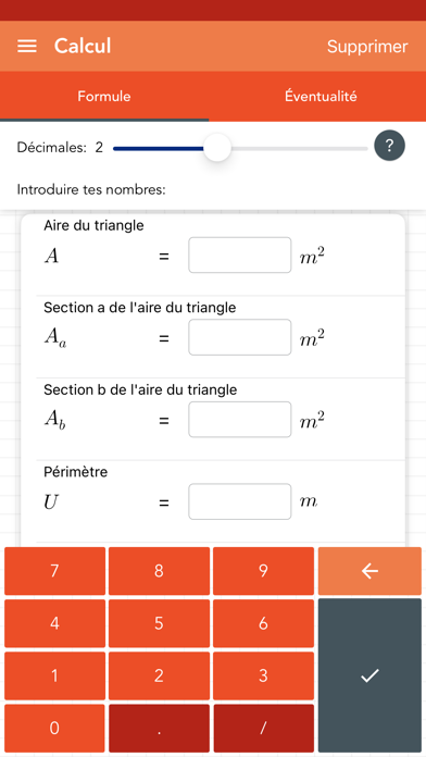 Screenshot #1 pour Triangle rectangle Pro