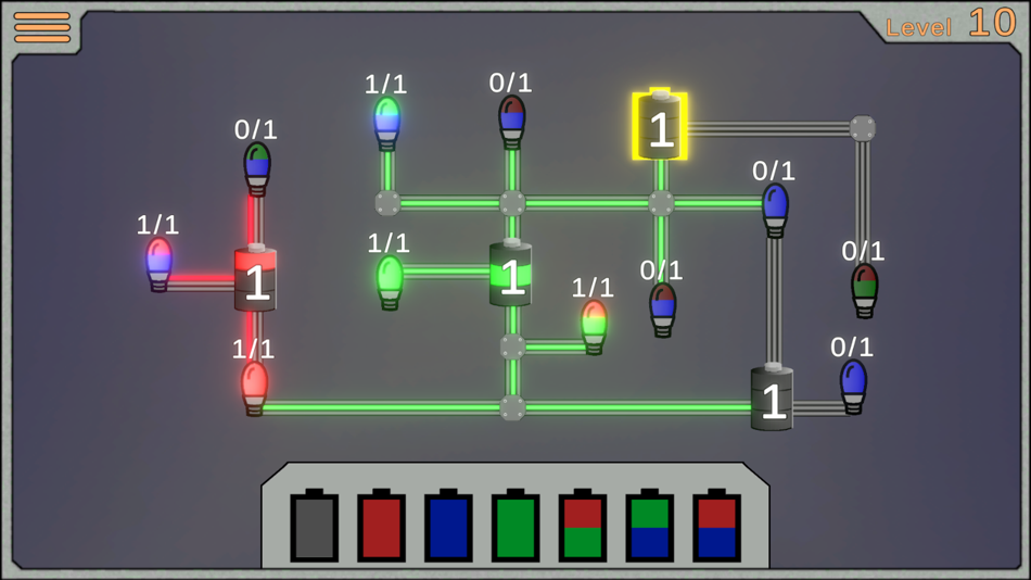 #2. Light'Em Up - Puzzle (iOS) 由: David Fritcher