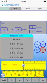 tape measure pro calculator iphone screenshot 3