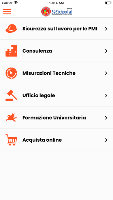 626School Sicurezza sul Lavoro Screenshot