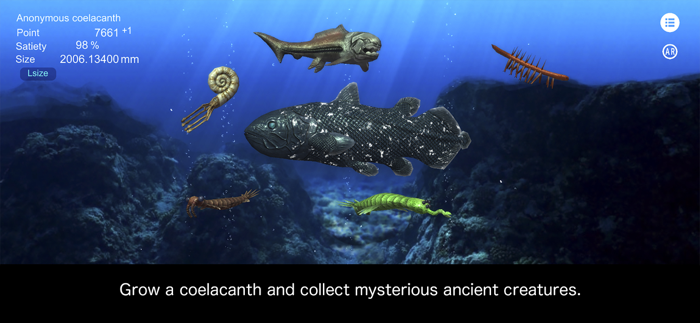Coelacanth and ancient fish
