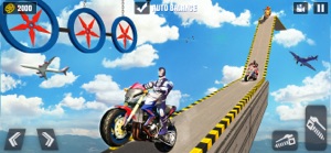 Superhero GT Bike Racing Stunt screenshot #7 for iPhone