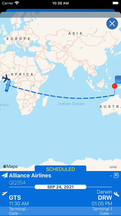 Screenshot #3 pour Darwin Airport (DRW) + Radar