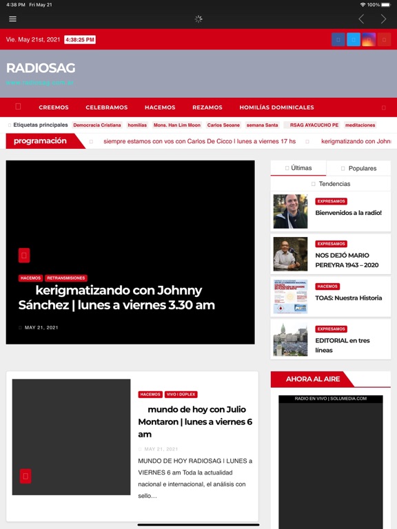 Screenshot #5 pour RADIOSAG