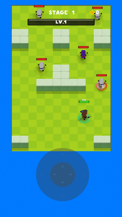 Screenshot #2 pour Axe Battle - Casual RPG