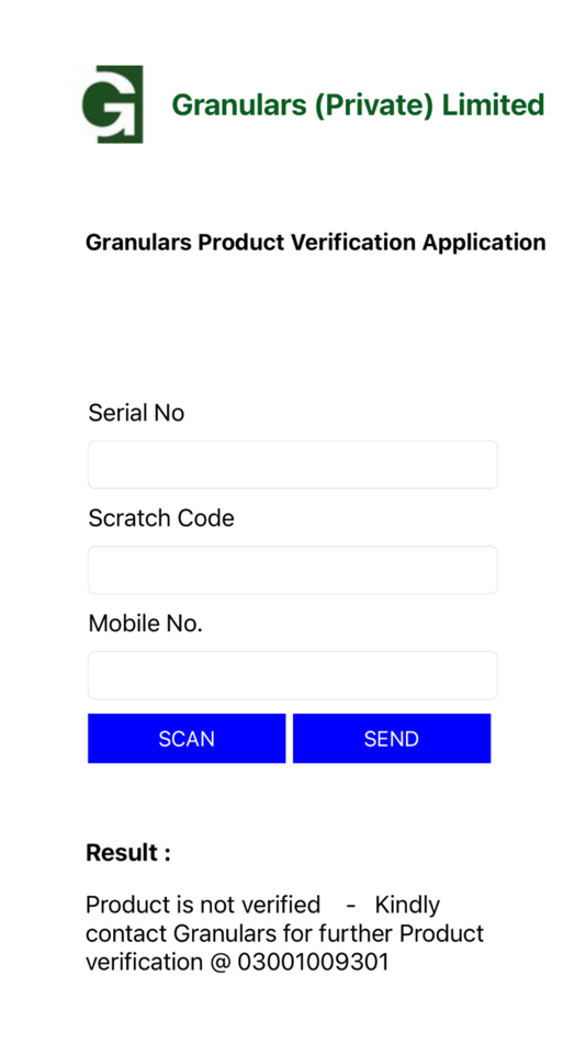 Granulars (Private) Limited (iOS) 由: Granulars PVT LTD Granulars (Private) Limited (iOS) 由: Granulars PVT LTD