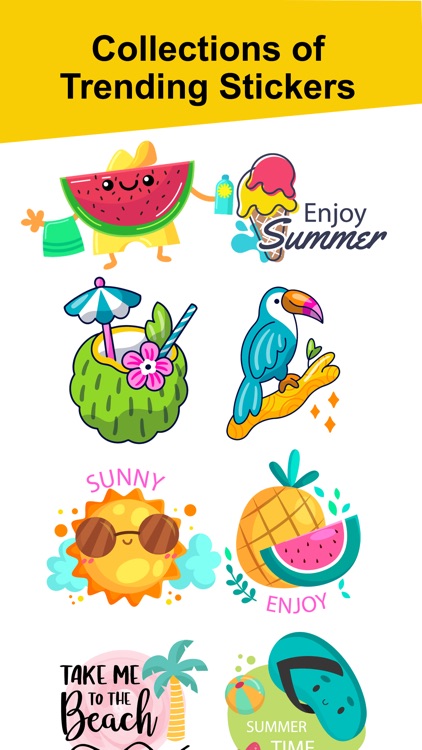 Summer Vacation Stickers Pack screenshot-4