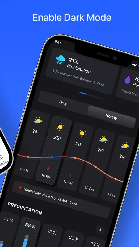 1Weather: Forecast and Radar screenshot 8 of 8