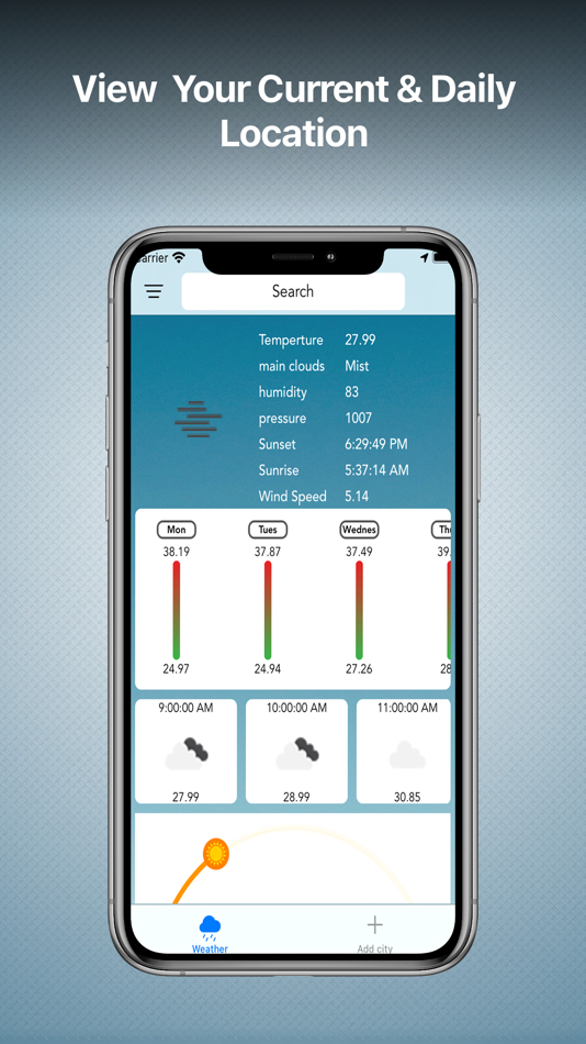 #3. Weather Forecast Channel (iOS) 由: Waheed Khan