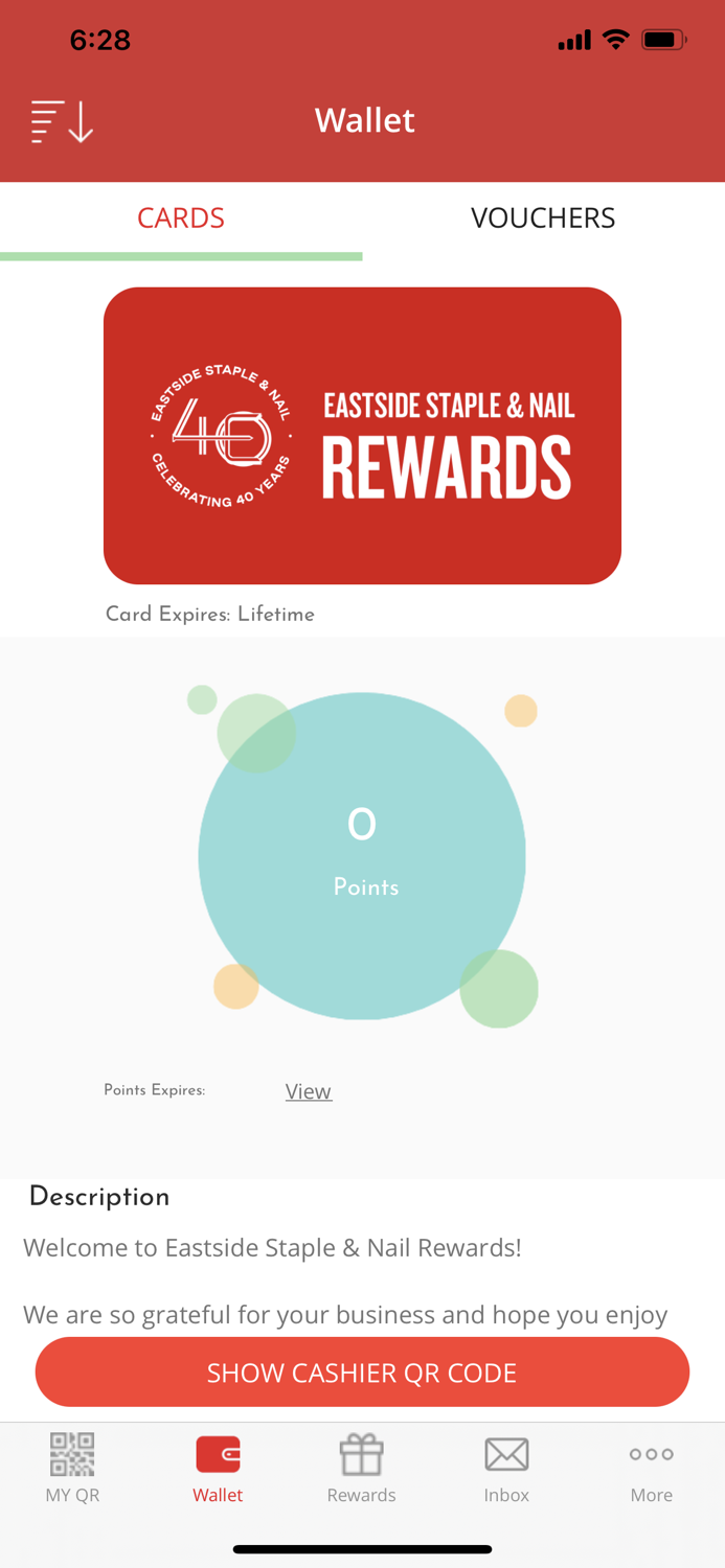 Eastside Staple and Nail Rewards