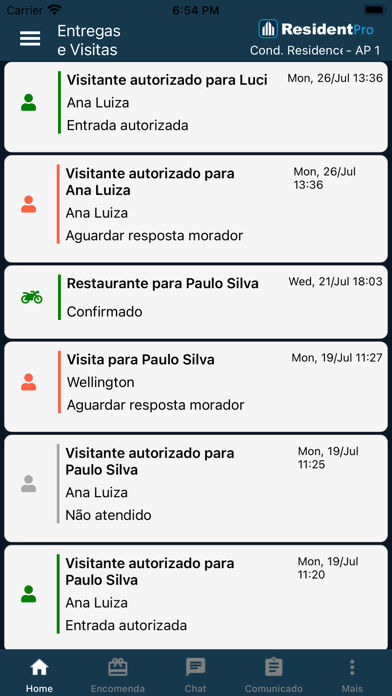ResidentPro Screenshot