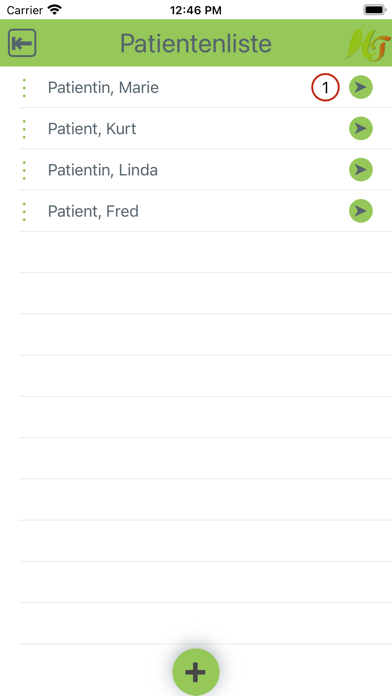 Meine Homöopathie-Therapeuten Screenshot