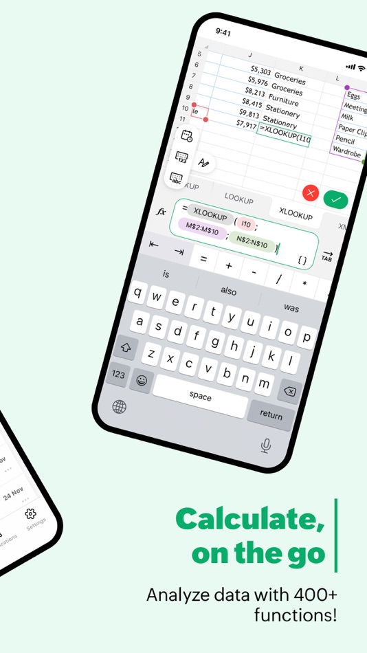 #2. Zoho Sheet: Spreadsheet App (iOS) بواسطة: Zoho Corporation