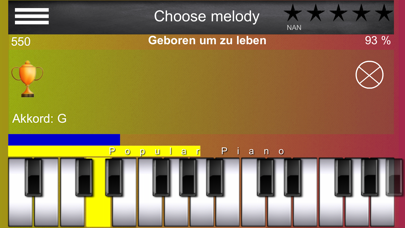 Screenshot #2 pour Popular Piano