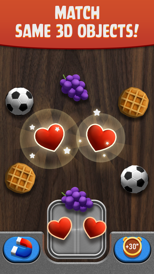 #2. Match 3D: Relax Matching Pair (iOS) Podle: Tekifun LTD