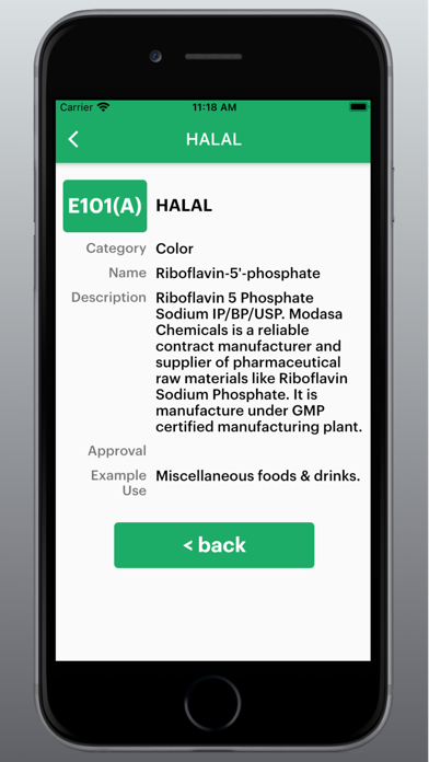 Halal Checker Screenshot