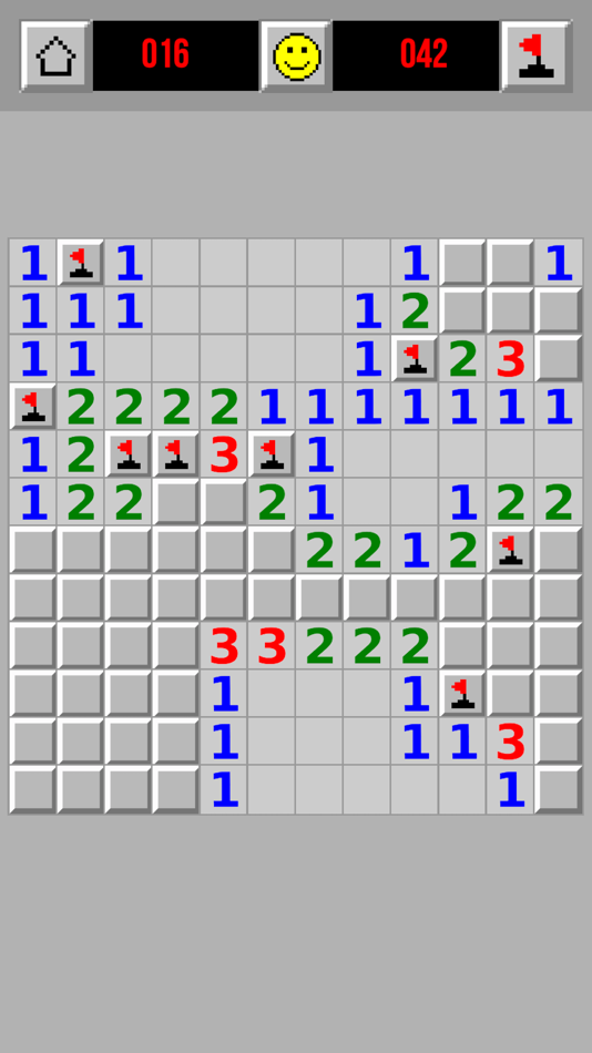 #2. Minesweeper Classic Board Game (iOS) Podle: Mediaflex Games