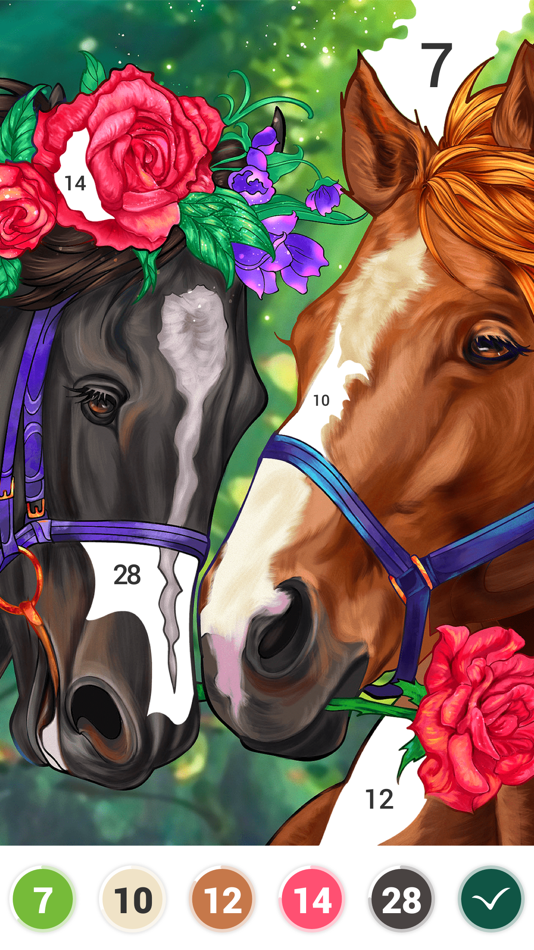 #4. Art Color - Color by Number (iOS) 由: JCCY TECH LIMITED