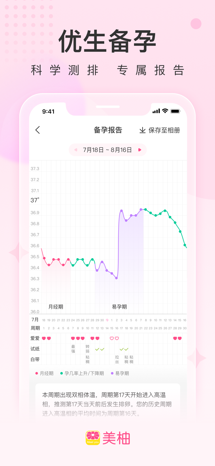 美柚月经期助手(专业版) screenshot 4
