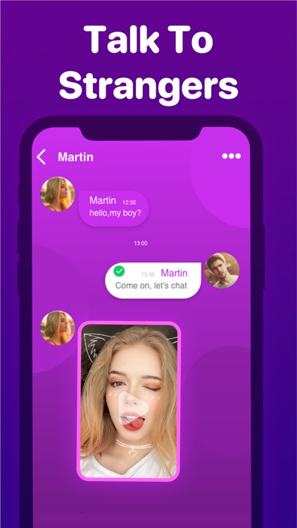 Wink chat-Random video chat screenshot-3
